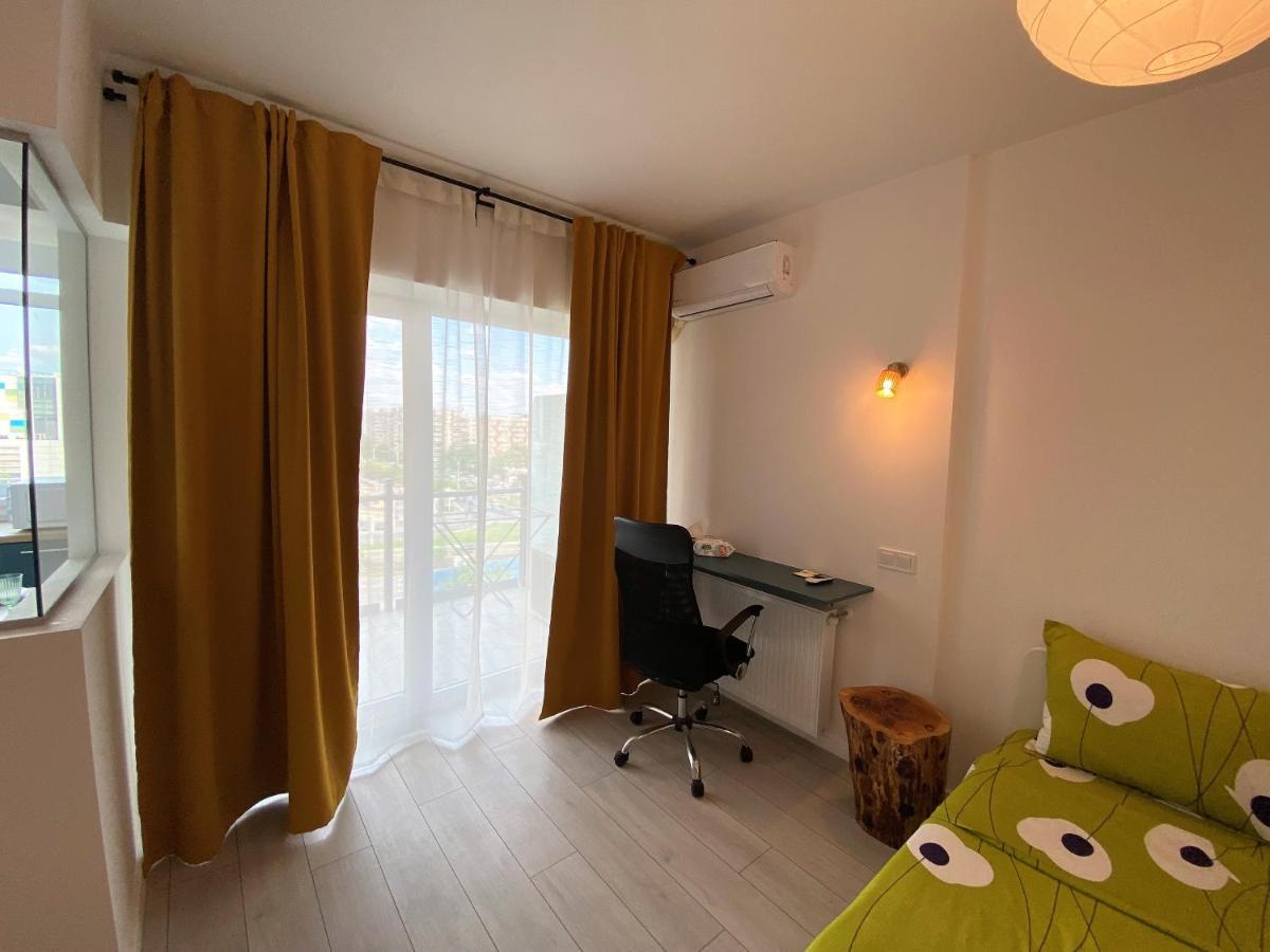 Plaza View Studio Bucureşti Eksteriør bilde