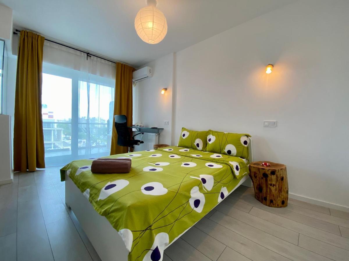 Plaza View Studio Bucureşti Eksteriør bilde