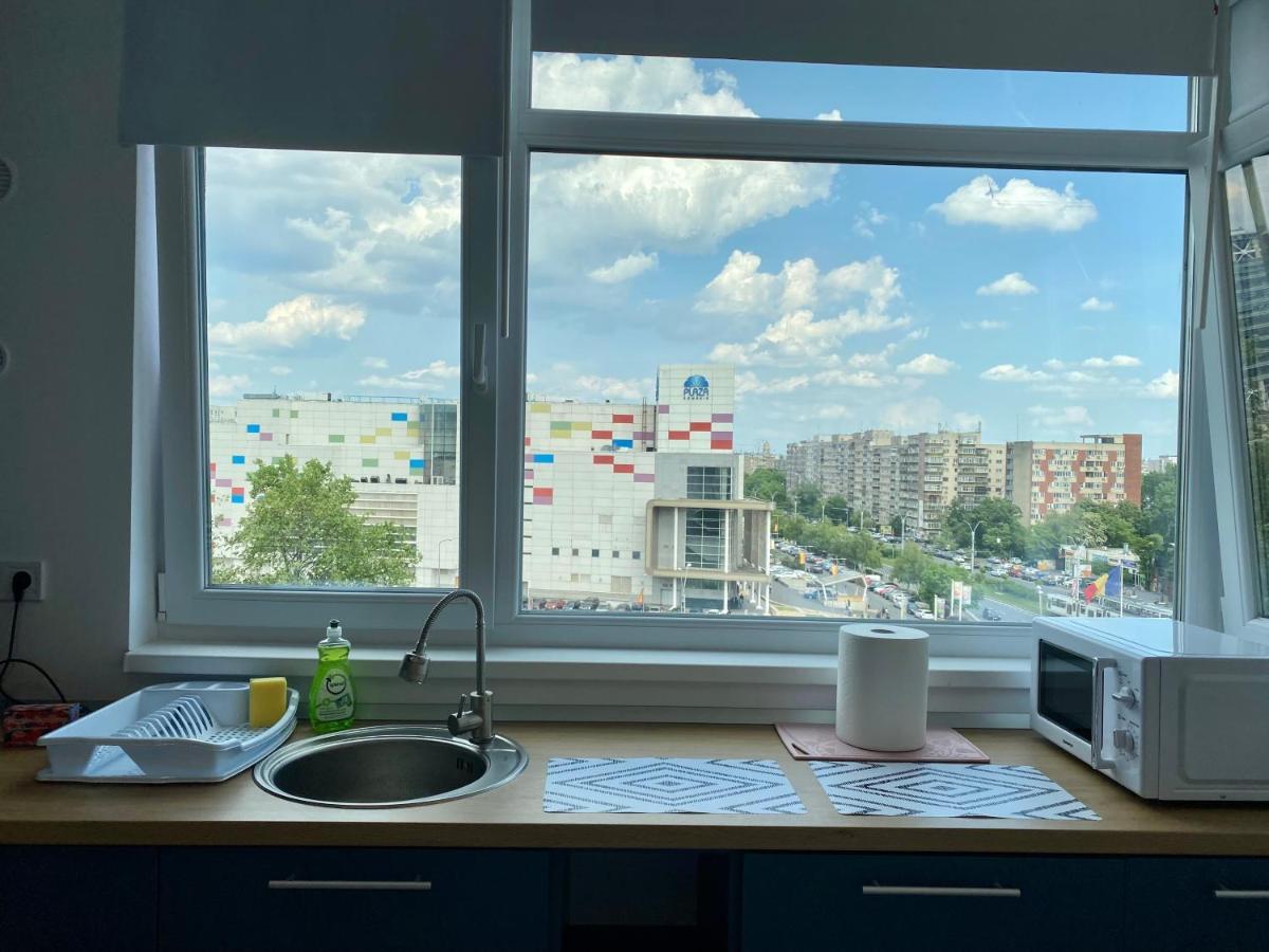 Plaza View Studio Bucureşti Eksteriør bilde