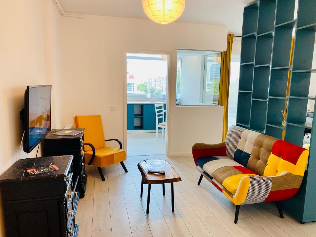 Plaza View Studio Bucureşti Eksteriør bilde
